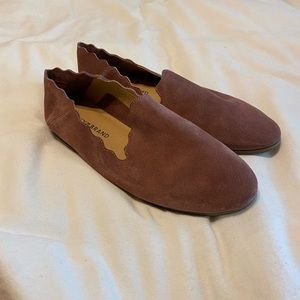 Lucky Brand scalloped flats